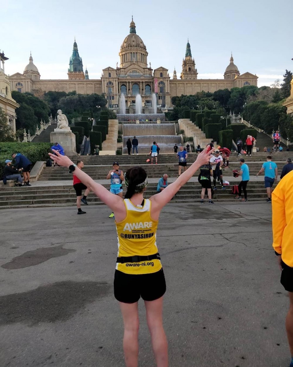 AWARE volunteer providing plenty of run-spiration by running five marathons in five months  
