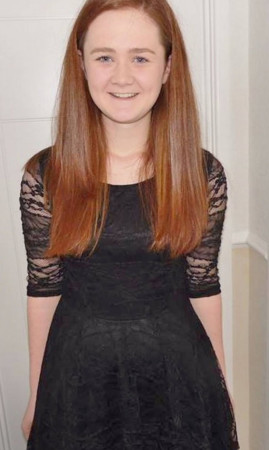 Belfast teenager over-coming depression celebrating her 18th birthday at AWARE Mood Walk